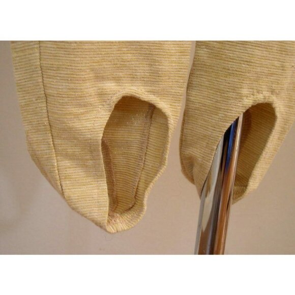 Vintage 90s Ashley Brooke Champagne Gold Mock Neck Catsuit M/L - Picture 6 of 12